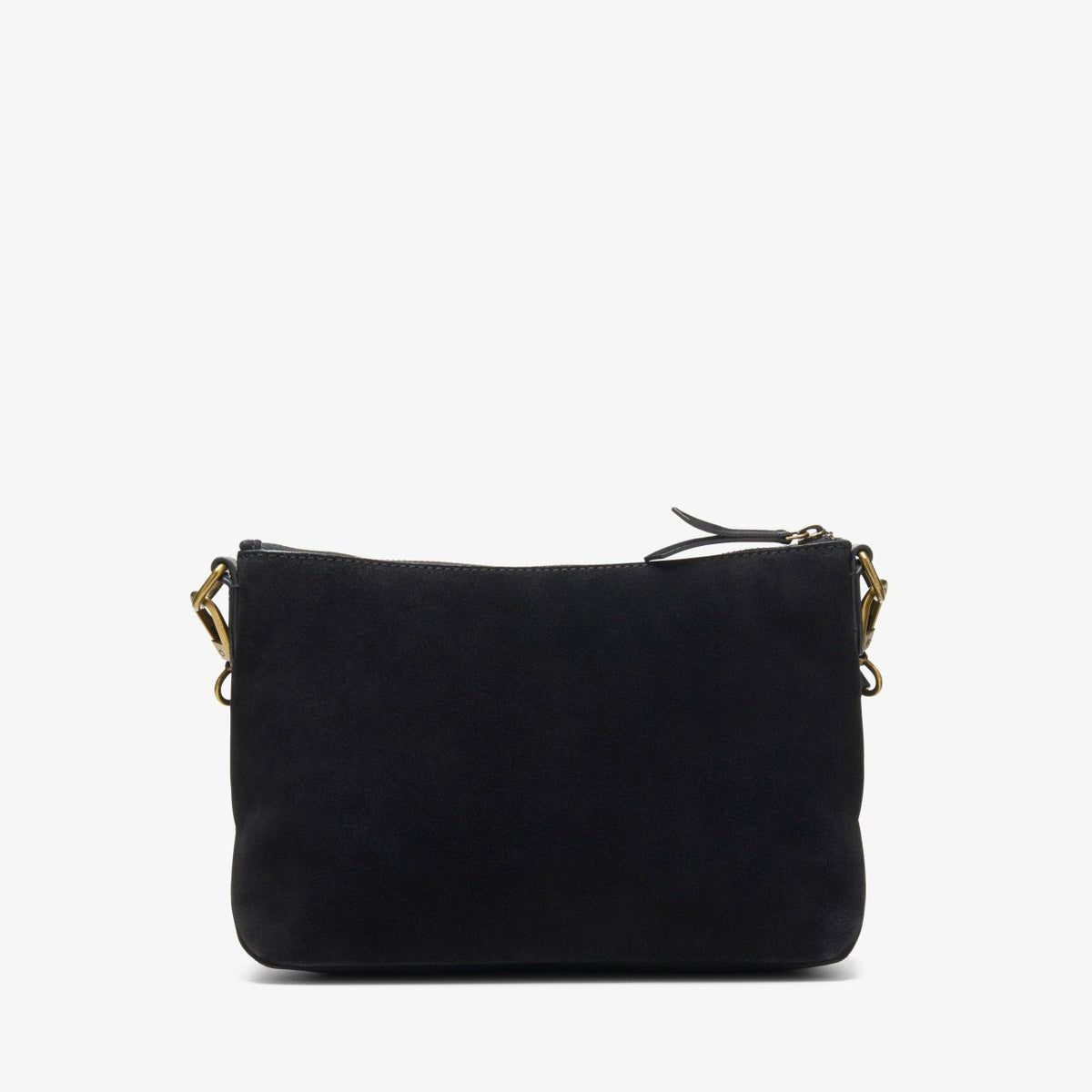 Clarks Women Willow Cross Black Suede