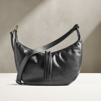 Clarks Women Willow Moon Black Leather