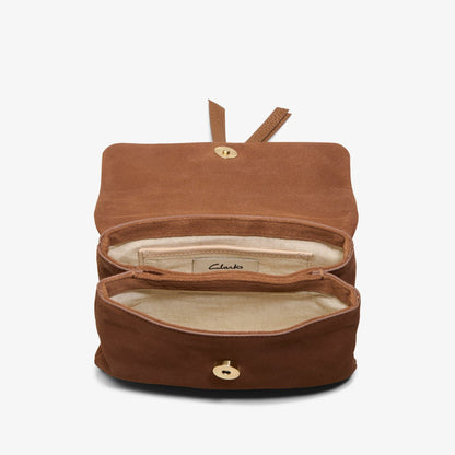 Clarks Women Willow Mini Tan Combination