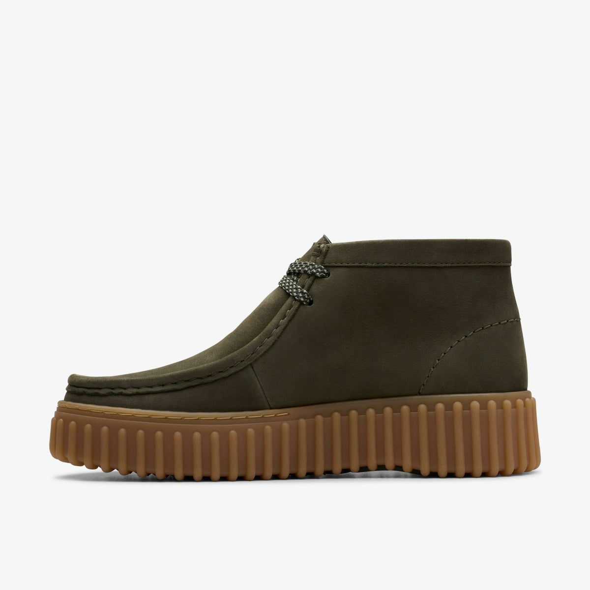 Clarks Women Torhill Moss Dark Green Nubuck