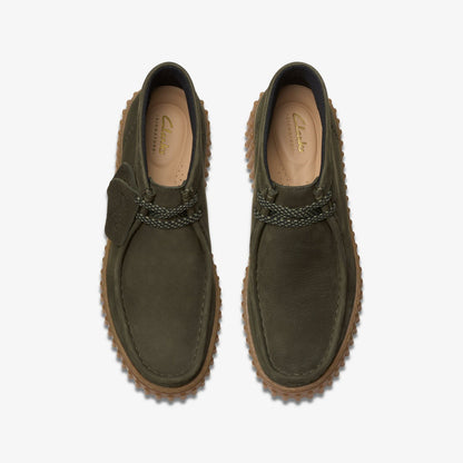 Clarks Women Torhill Moss Dark Green Nubuck