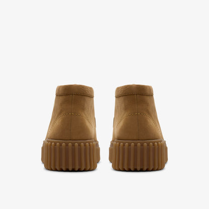 Clarks Women Torhill Moss Light Tan Nubuck
