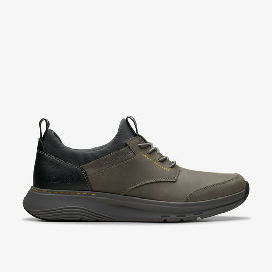Clarks Men Motion Trek EZ Grey Leather