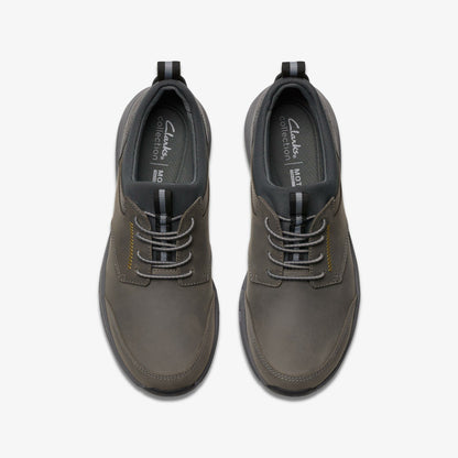 Clarks Men Motion Trek EZ Grey Leather
