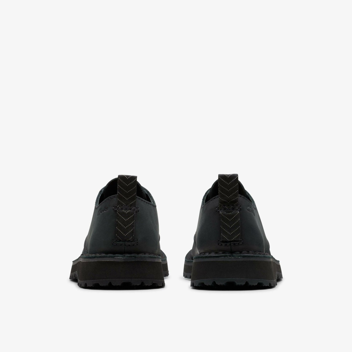 Clarks Men Solsbury Lace Black Leather