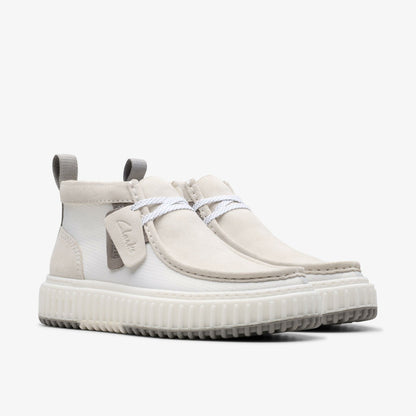 Clarks Men Torlite Hi White Combination