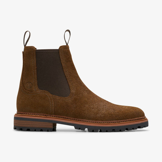 Clarks Men Clarkridge Top Brown Suede