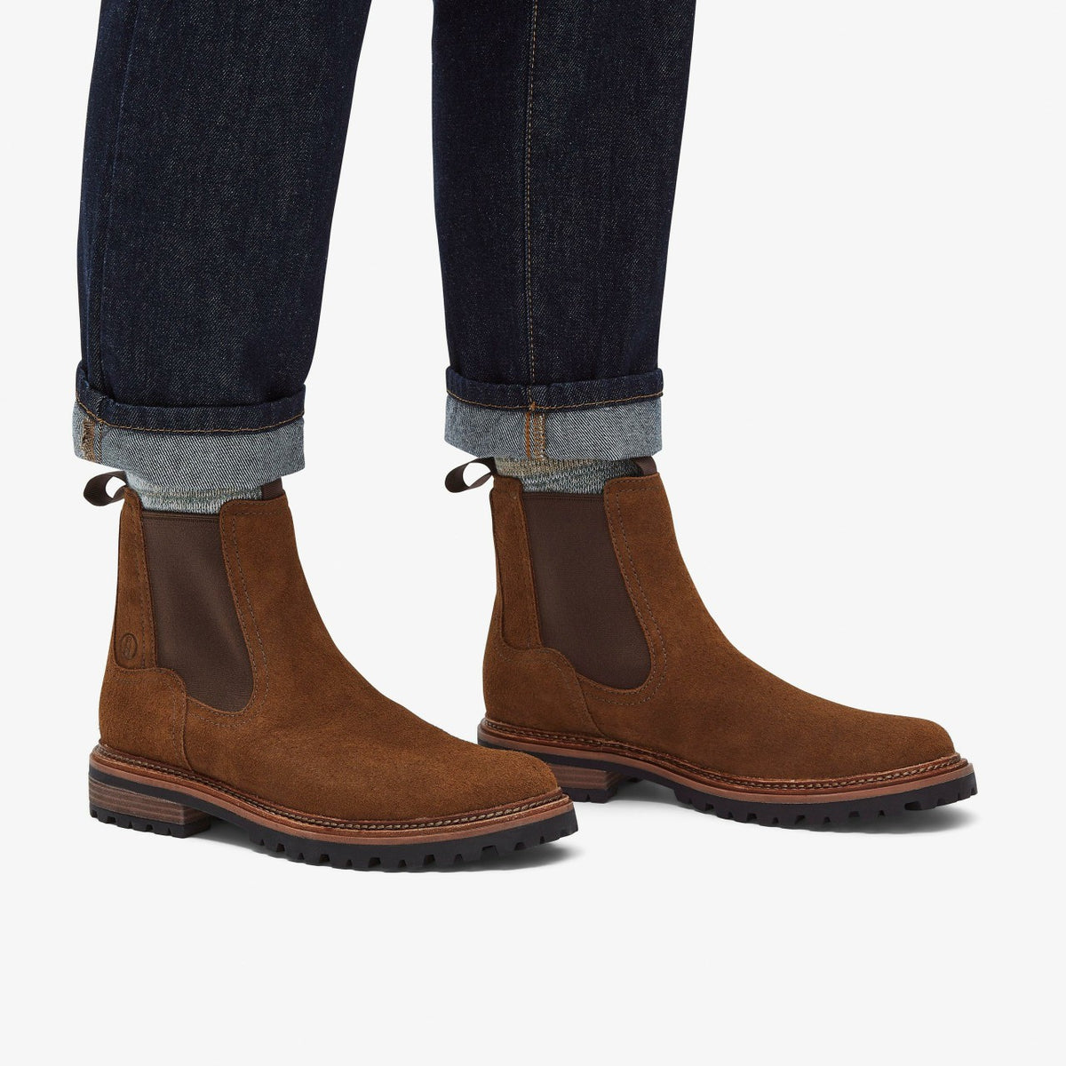 Clarks Men Clarkridge Top Brown Suede