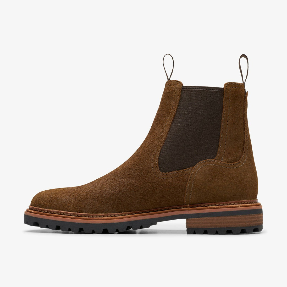 Clarks Men Clarkridge Top Brown Suede