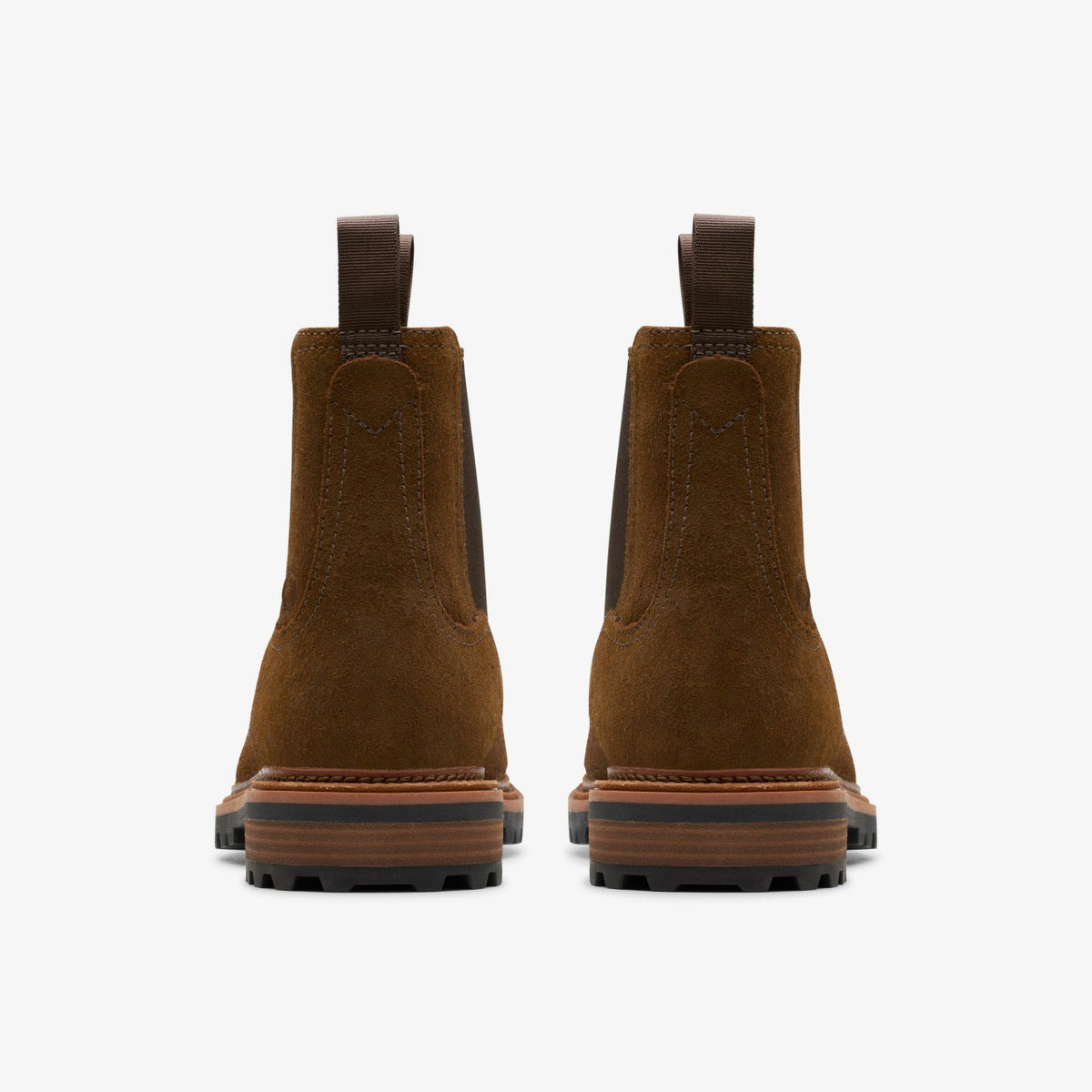 Clarks Men Clarkridge Top Brown Suede