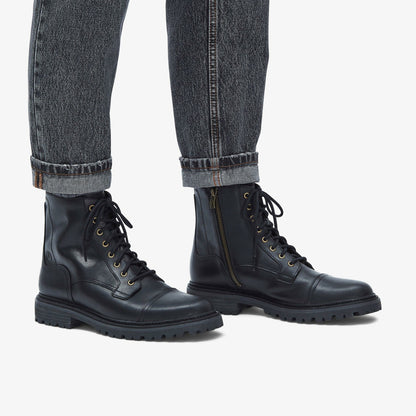 Clarks Men Clarkridge Hi Black Leather