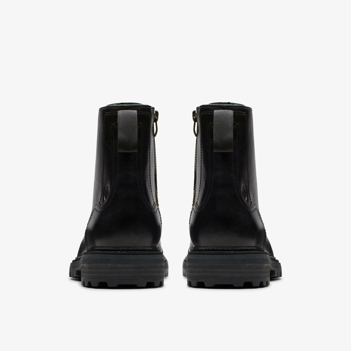 Clarks Men Clarkridge Hi Black Leather