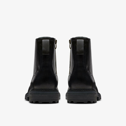 Clarks Men Clarkridge Hi Black Leather