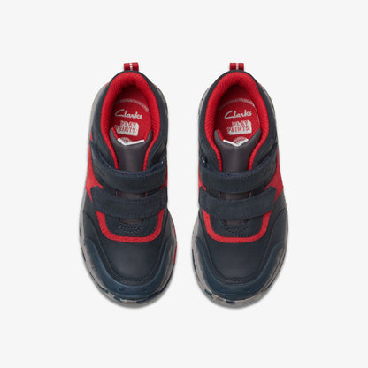 Clarks Kids Steggy Rex Kid Navy