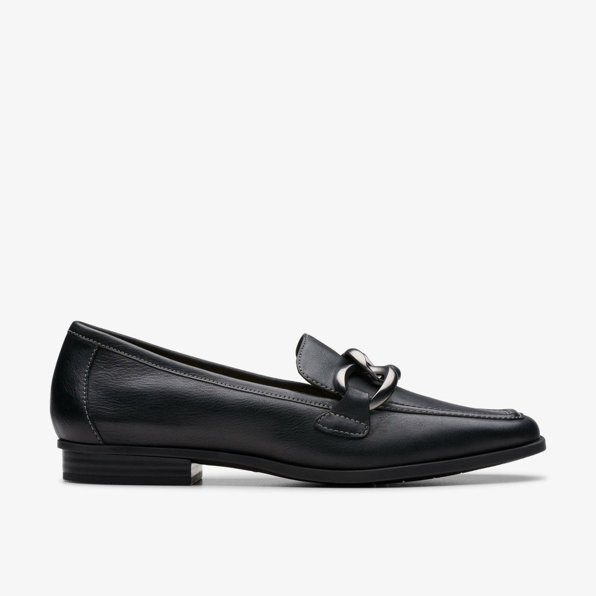 Clarks Women Sarafyna Iris Loafer Black Soft