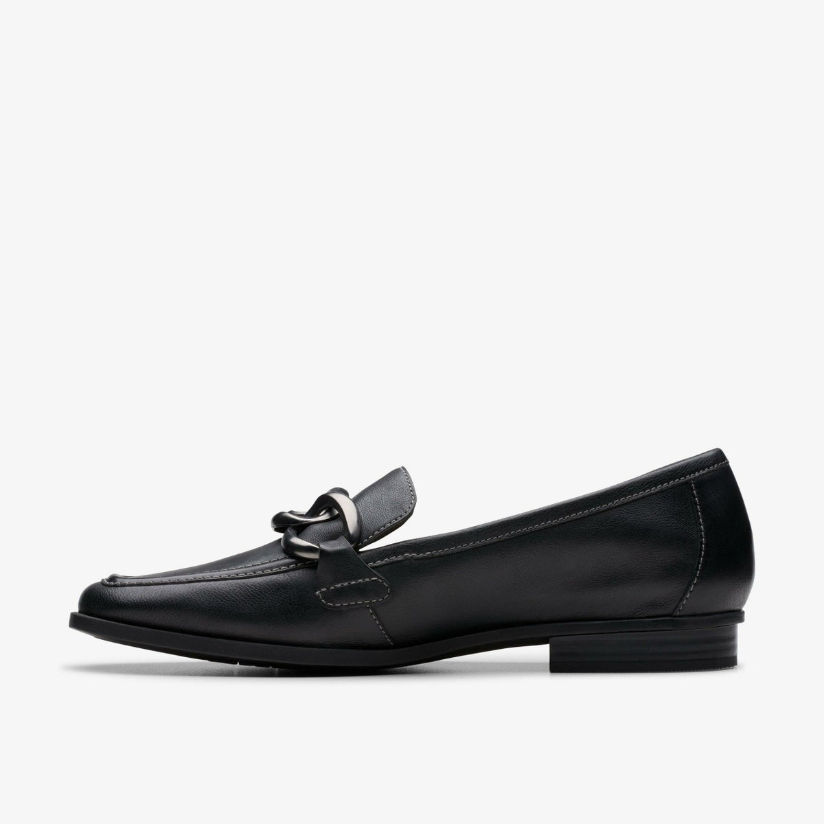 Clarks Women Sarafyna Iris Loafer Black Soft