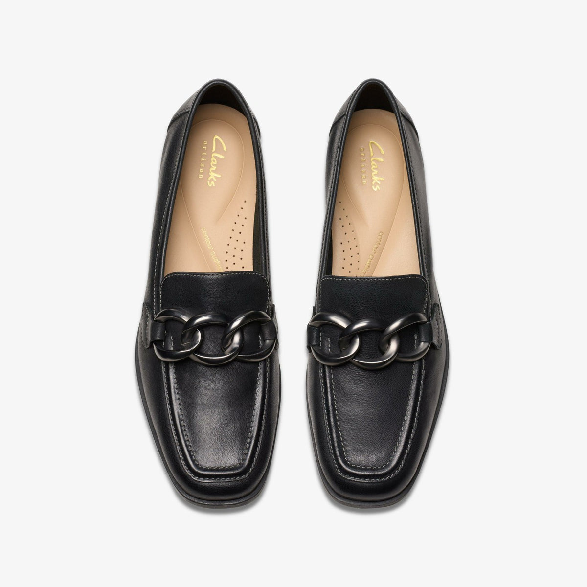 Clarks Women Sarafyna Iris Loafer Black Soft