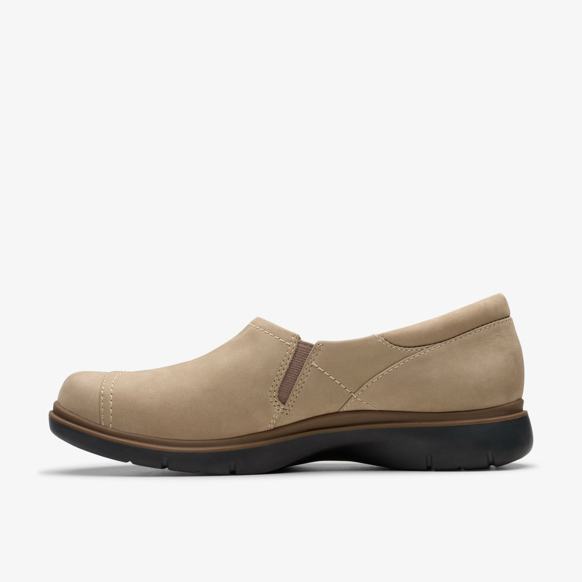 Clarks Women Certina Ease Pebble Nubuck