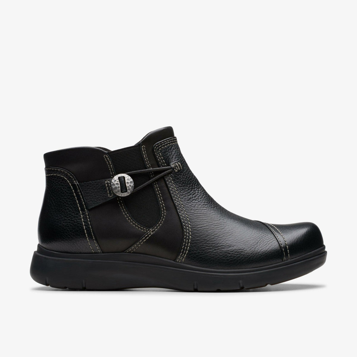 Clarks Women Certina Joy Black Leather