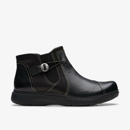 Clarks Women Certina Joy Black Leather