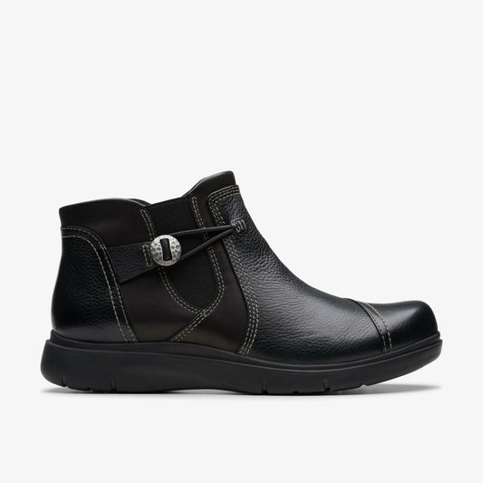 Clarks Women Certina Joy Black Leather