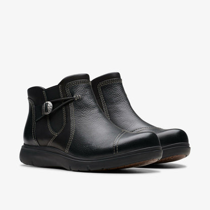 Clarks Women Certina Joy Black Leather