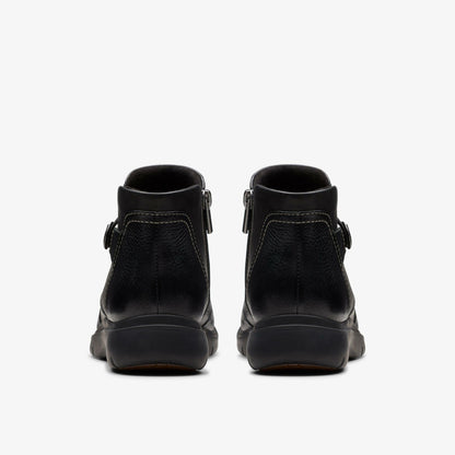 Clarks Women Certina Joy Black Leather