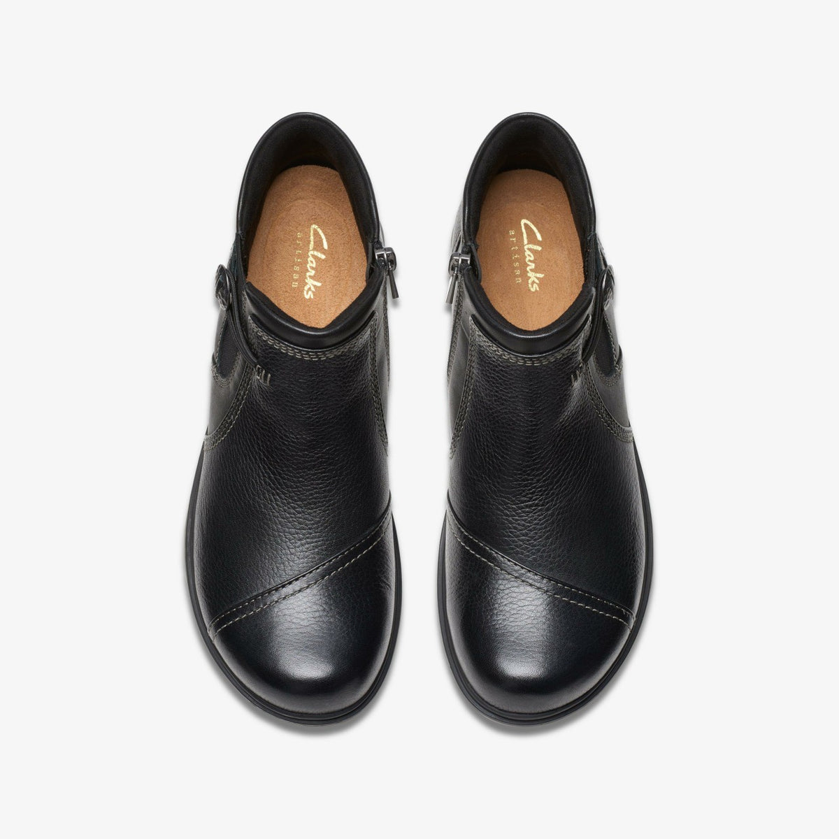 Clarks Women Certina Joy Black Leather