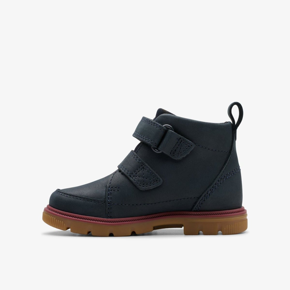 Clarks Kids Lorcam Hi Toddler Navy