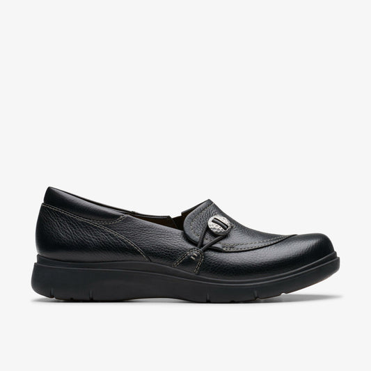 Clarks Women Certina Ease Black Leather