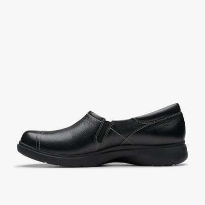 Clarks Women Certina Ease Black Leather