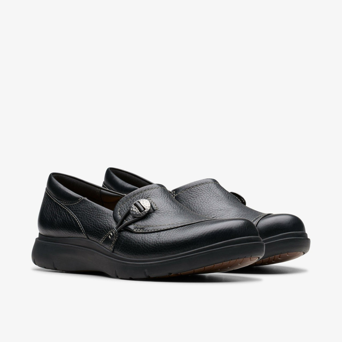Clarks Women Certina Ease Black Leather