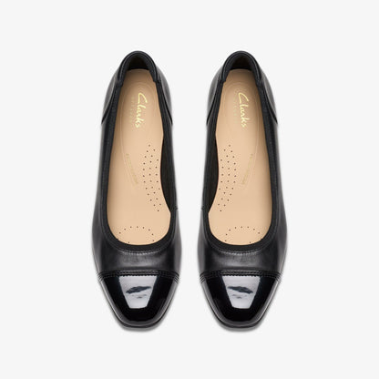 Clarks Women Krystine May Black Leather