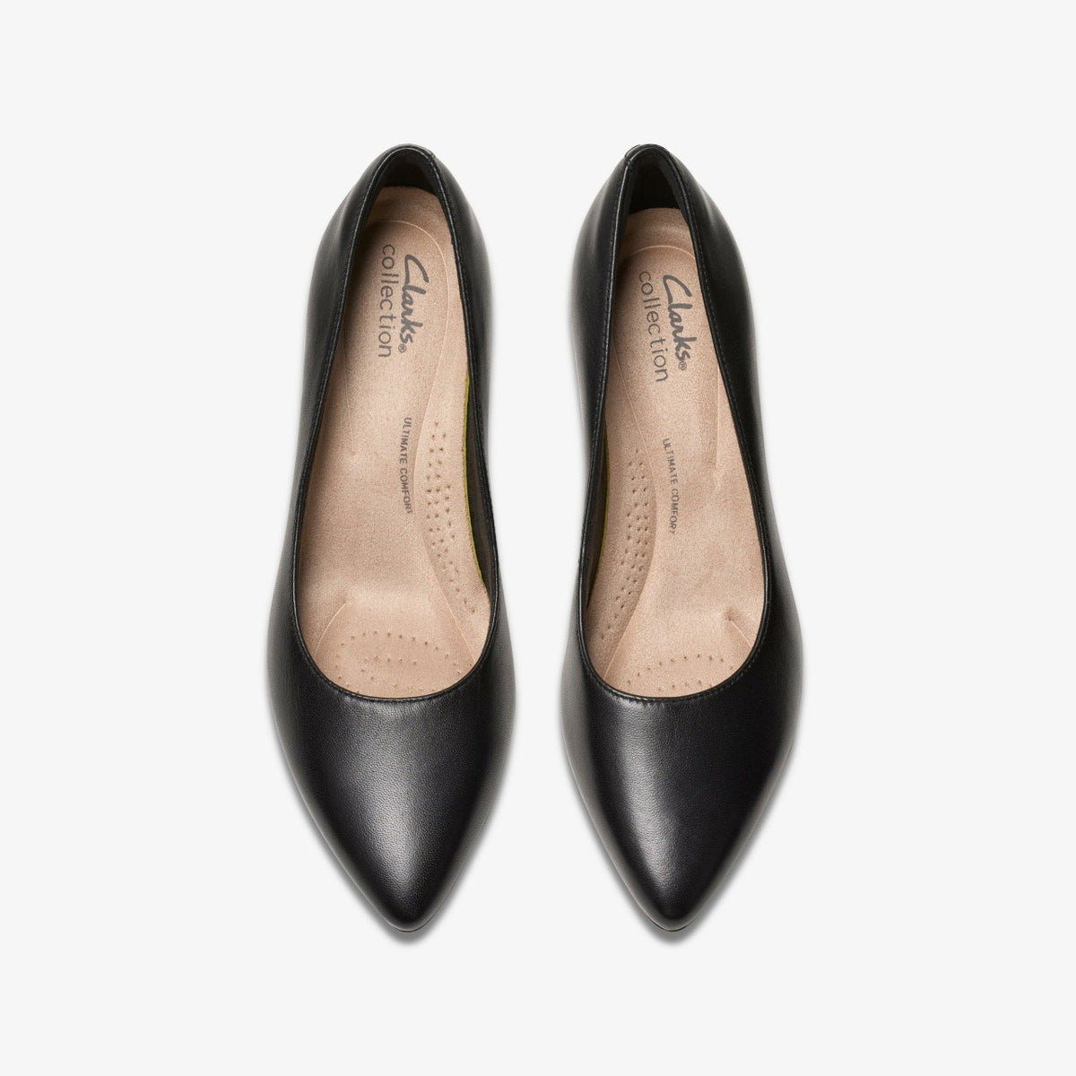 Clarks Women Kepley Vine Black Leather