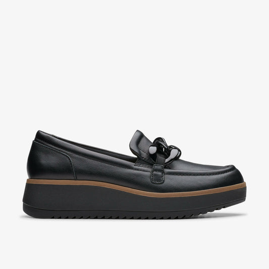 Clarks Women Zylah May Black Leather