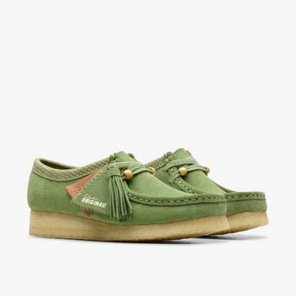 Clarks Women Wallabee Apple Suede