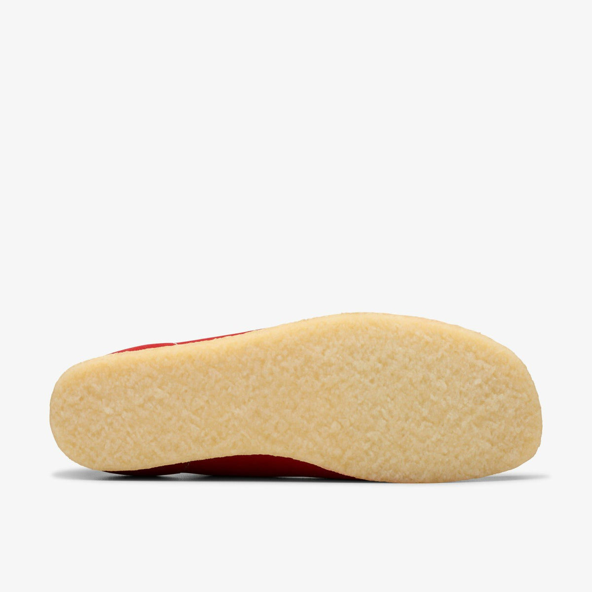Clarks Men Wallabee Red Suede