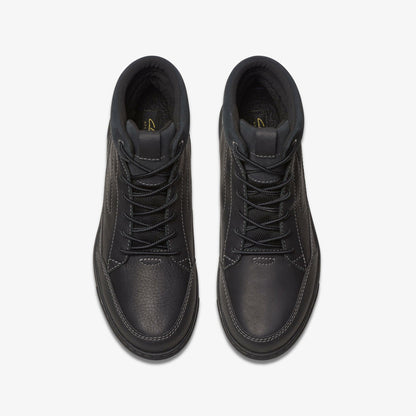 Clarks Men Mapstone Hi GORE-TEX Black Warmlined Leather