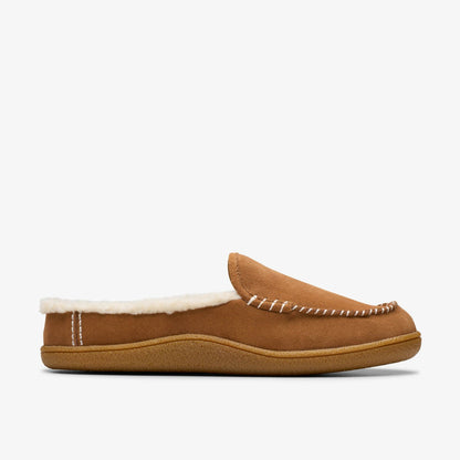 Clarks Women Pilton 2 Craft Tan Suede