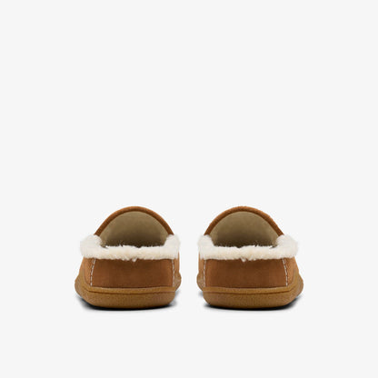 Clarks Women Pilton 2 Craft Tan Suede