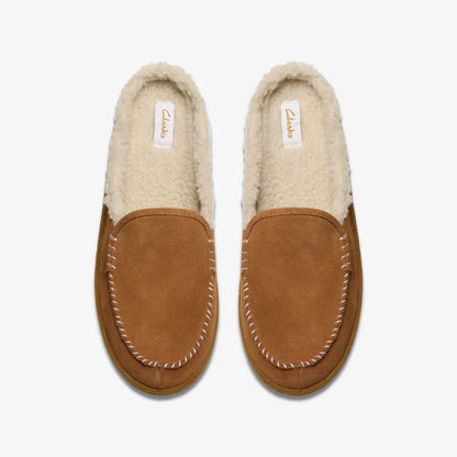 Clarks Women Pilton 2 Craft Tan Suede