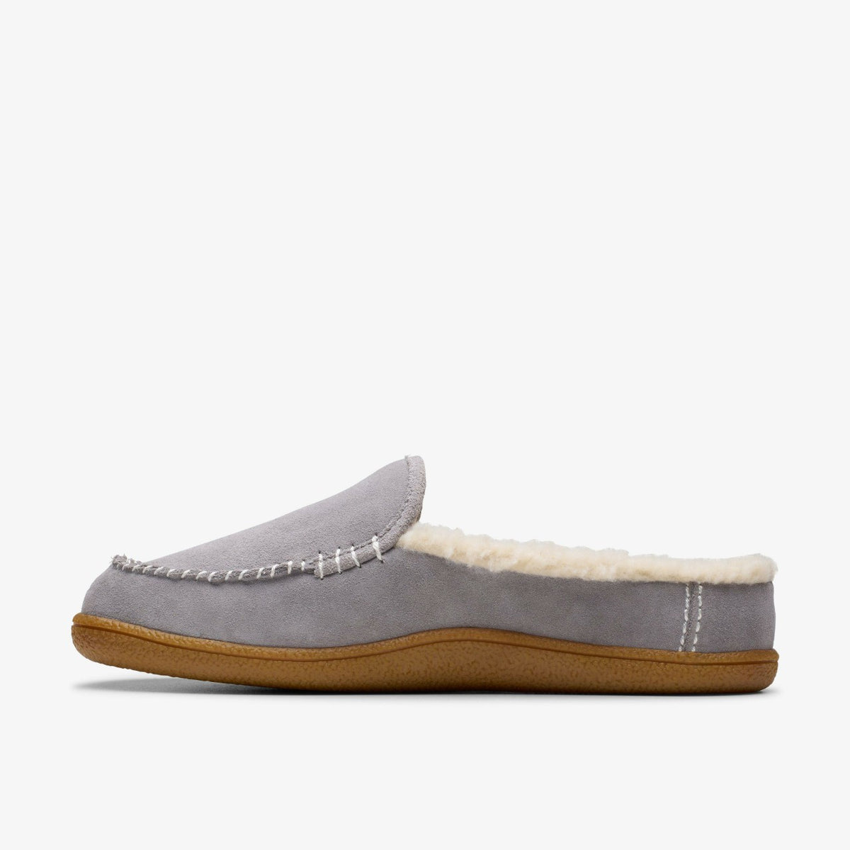 Clarks Women Pilton 2 Craft Grey Suede
