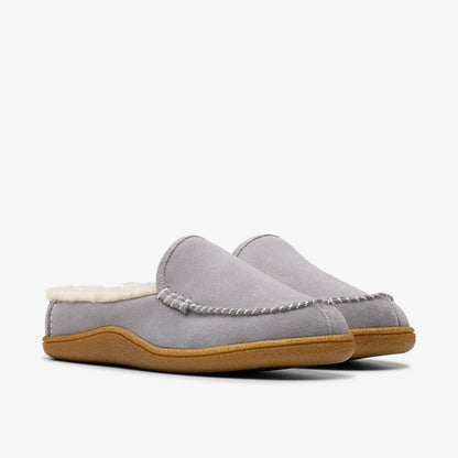 Clarks Women Pilton 2 Craft Grey Suede