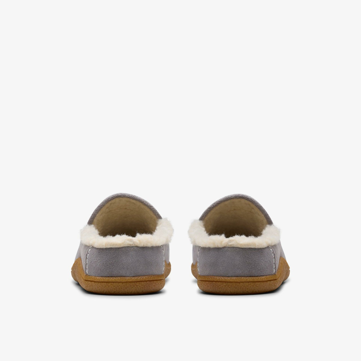 Clarks Women Pilton 2 Craft Grey Suede