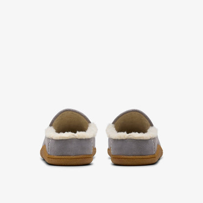 Clarks Women Pilton 2 Craft Grey Suede