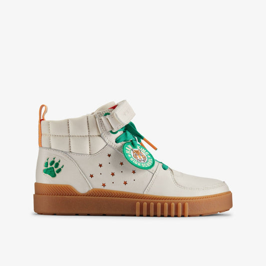 Clarks Kids Stranger Things Somerset Hi Older Off White