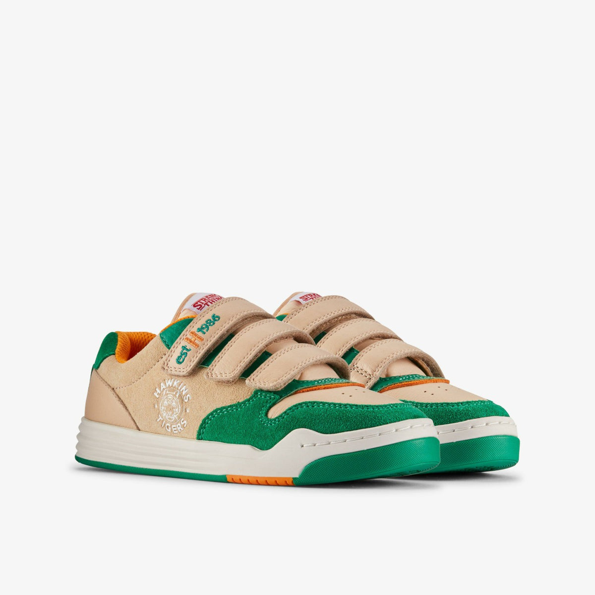 Clarks Kids Stranger Things Urban Ace Older Off White Combination