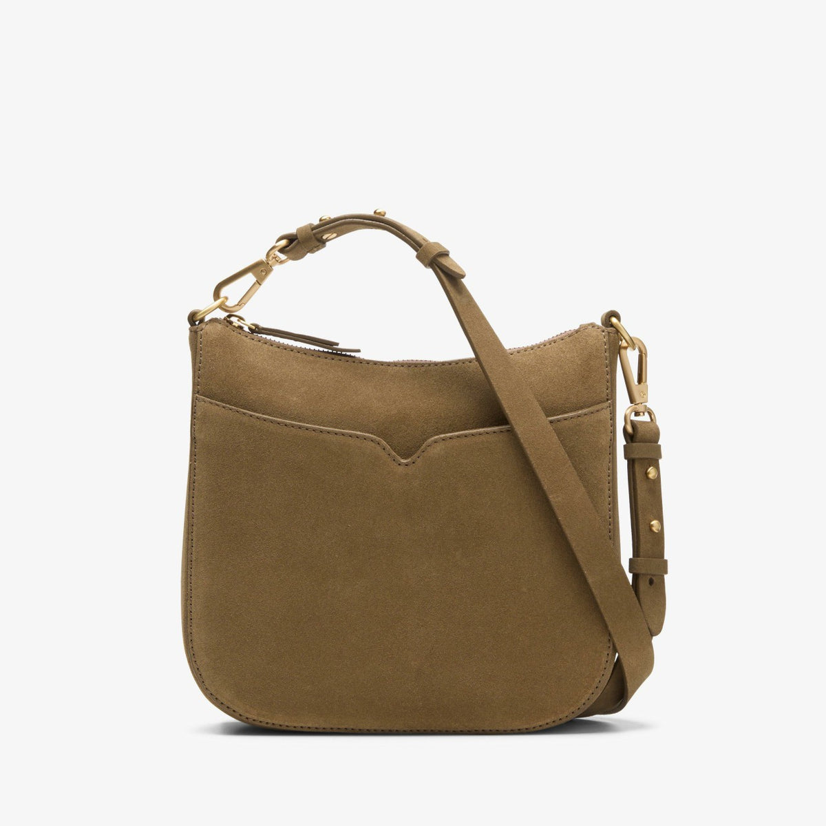 Clarks Women Topsham Willow Dark Sand Suede