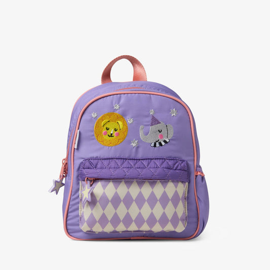Clarks Kids Hopper Small Purple Combination