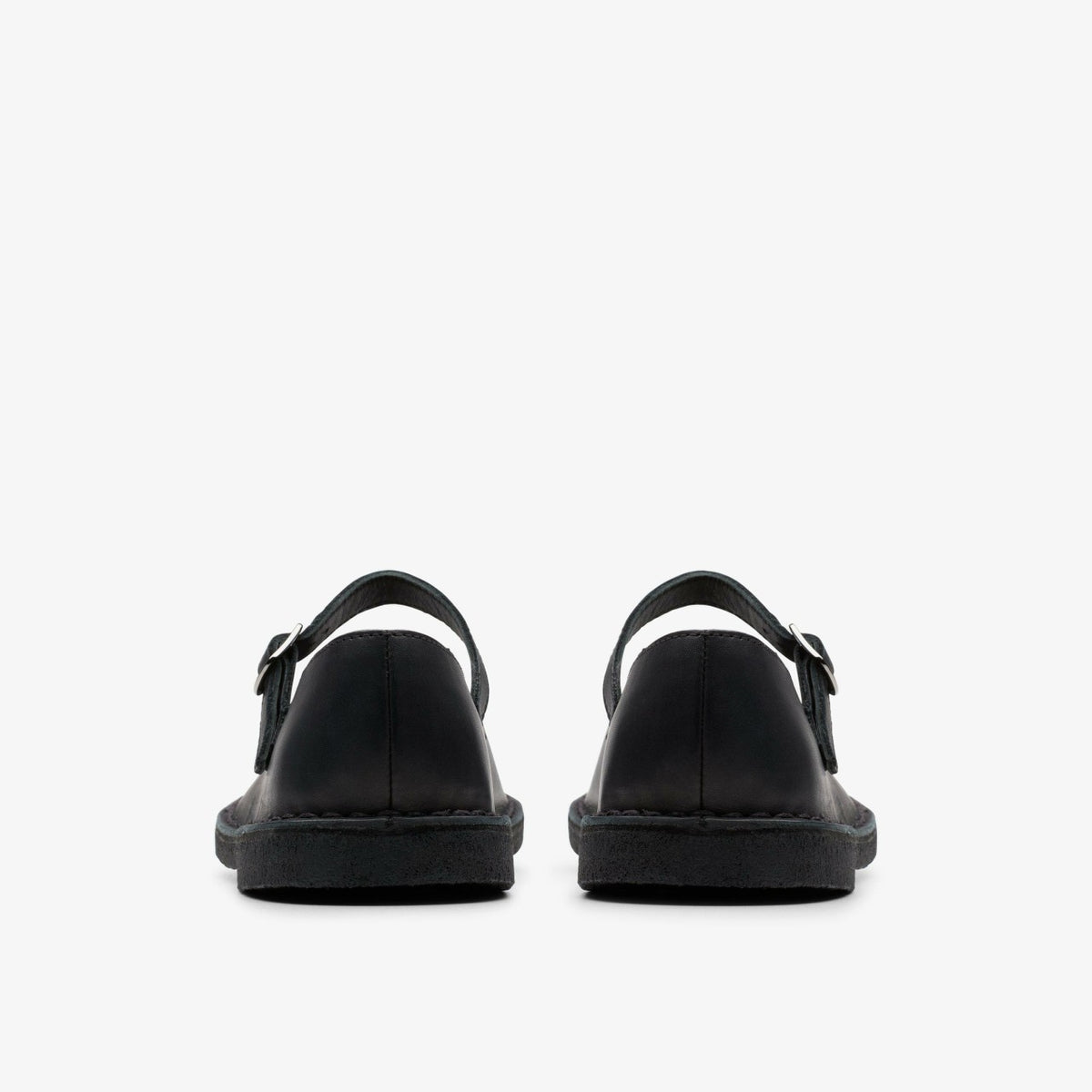 Clarks Women Desert Jane Black Leather